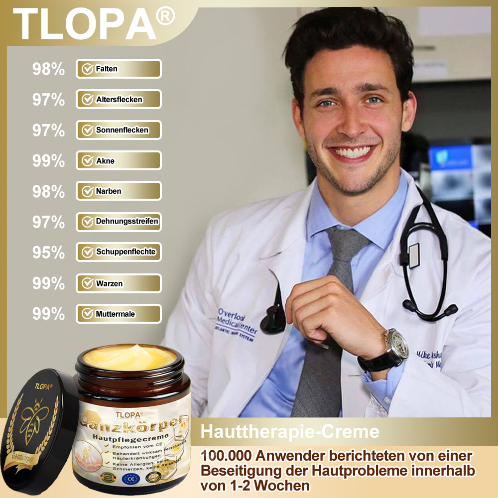 TLOPA® Starke Ganzkörper Haut behandlung creme🐝