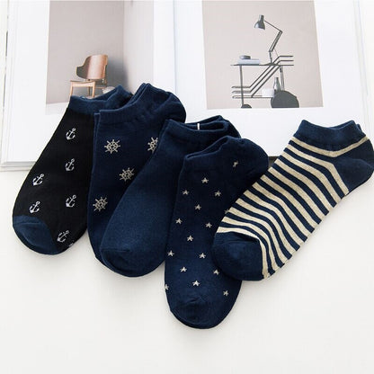 5 Pairs Women Socks Print Cartoon Bird Giraffe Harajuku Street Style Cotton Short Socks Female Casual Funny Ankle Socks Sox